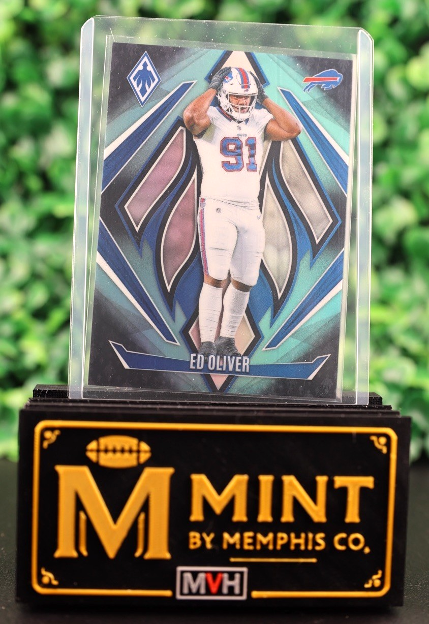 ED OLIVER 2024 PANINI PHOENIX BILLS TEAL FADE /72 SP BILLS
