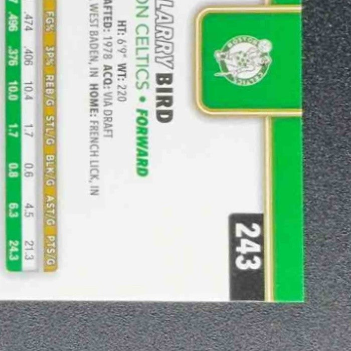 LARRY BIRD 2025-26 TOPPS CHROME #243 X-FRACTOR CELTICS