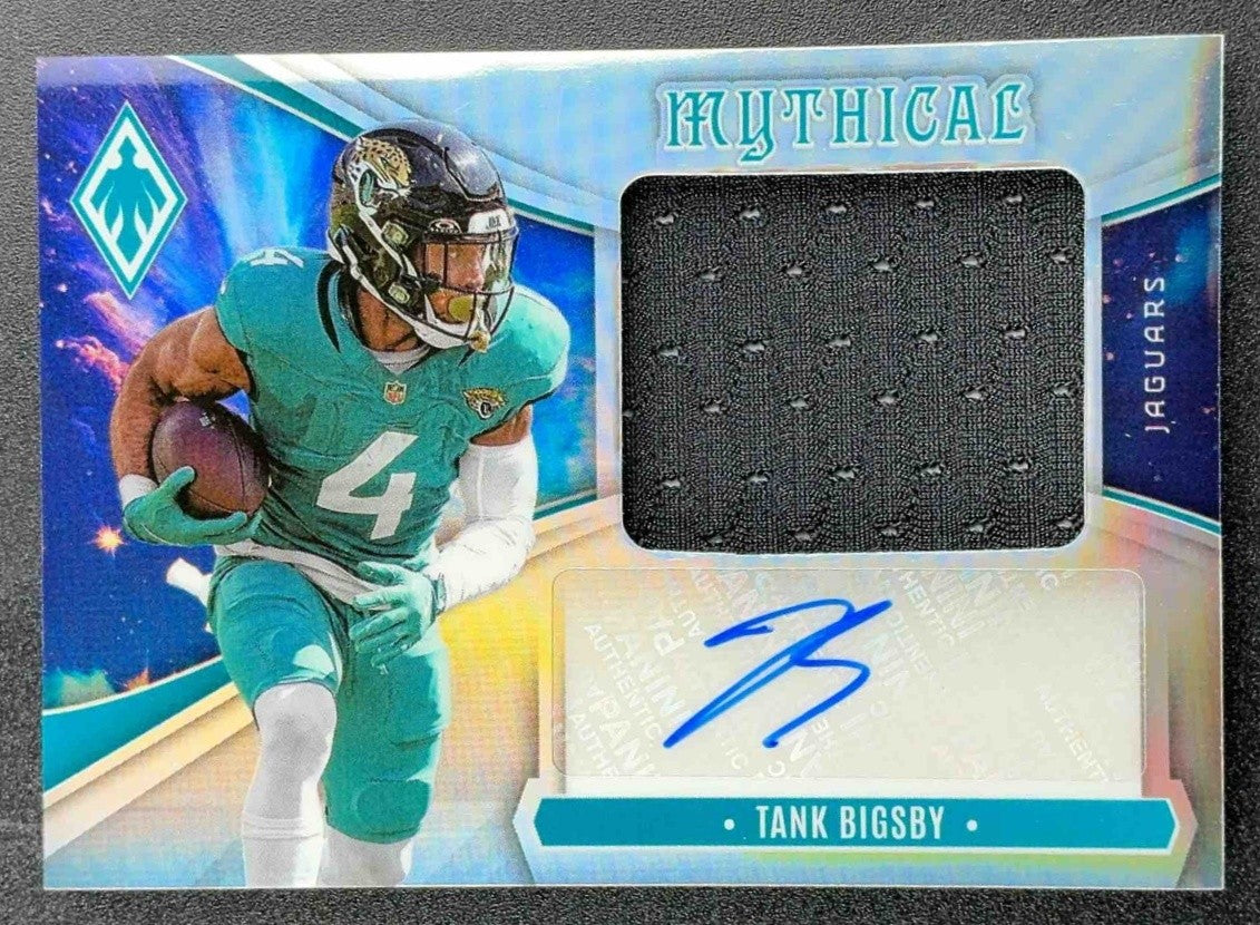 2025 Panini Phoenix Tank Bigsby #MMA-TBY Mythical Materials Auto /49 MEM