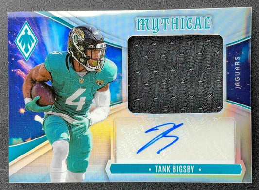 2025 Panini Phoenix Tank Bigsby #MMA-TBY Mythical Materials Auto /49 MEM