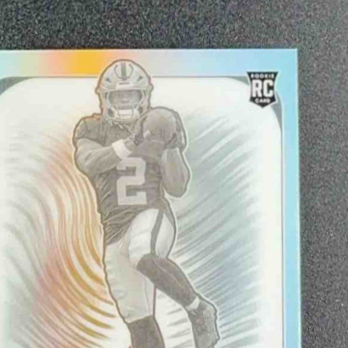 ASHTON JEANTY 2025 PANINI PHOENIX #17 CONTOURS RC RAIDERS