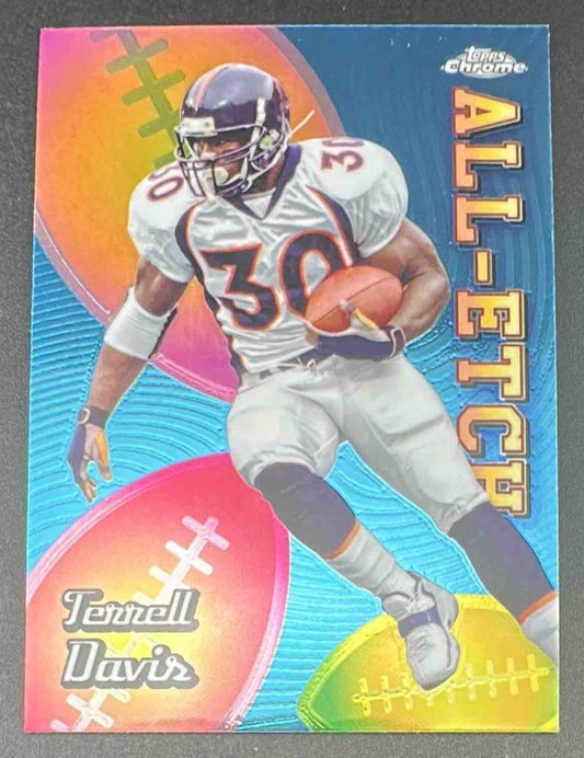 TERRELL DAVIS 2024 TOPPS CHROME #CAE-TD ALL-ETCH BRONCOS