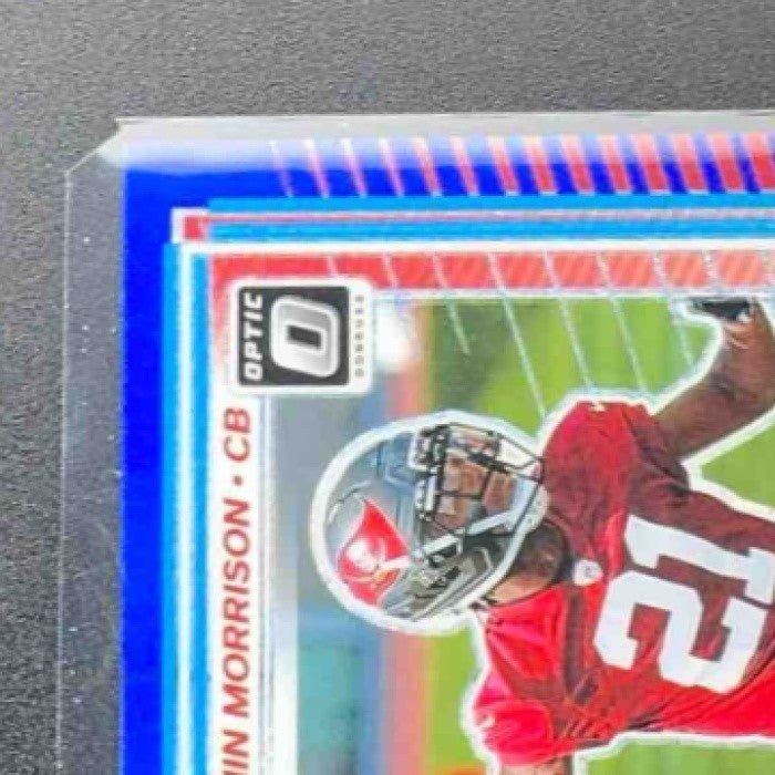 2025 Panini Donruss Optic Benjamin Morrison #236 Rated Rookie Blue Hyper Prizm