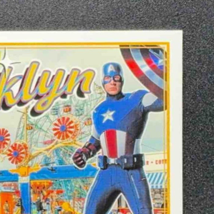 2026 Topps Brooklyn Marvel Captain America Coney Island #WB-9 Postcard