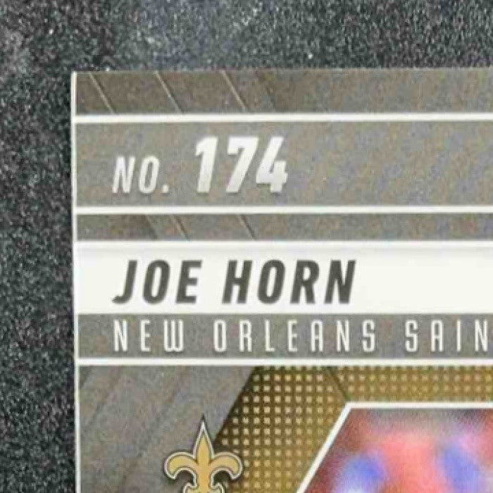 JOE HORN 2025 PANINI MOSAIC #174 NO HUDDLE SILVER PRIZM SAINTS
