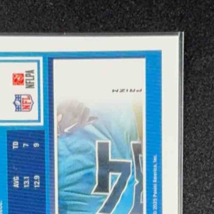 GUNNAR HELM 2025 PANINI DONRUSS OPTIC #294 RATED ROOKIE BLUE HYPER PRIZM TITANS