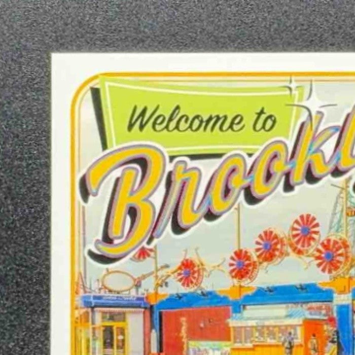 2026 Topps Brooklyn Marvel Captain America Coney Island #WB-9 Postcard