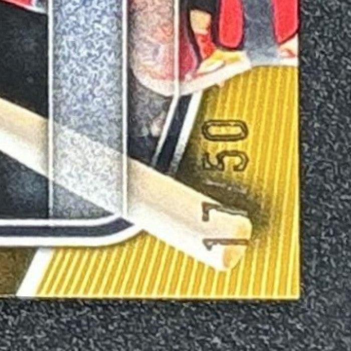 FRANKLIN ARIAS 2025 BOWMAN DRAFT #BD-13 GOLD BORDER 17/50 RED SOX