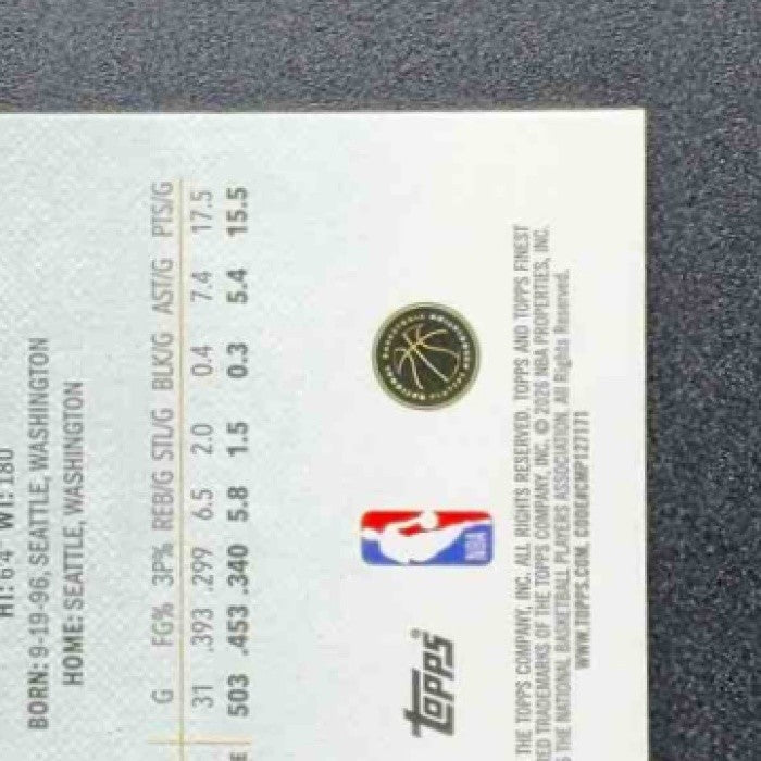 DEJOUNTE MURRAY 2025-26 TOPPS FINEST #97 COMMON OIL SPILL REFRACTOR PELICANS