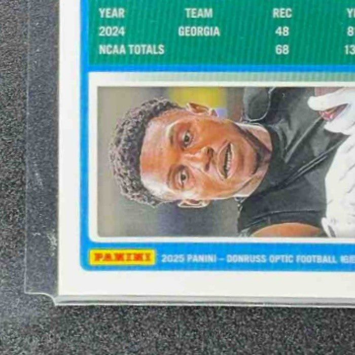 ARIAN SMITH 2025 PANINI DONRUSS OPTIC #285 RATED ROOKIE BLUE HYPER PRIZM JETS