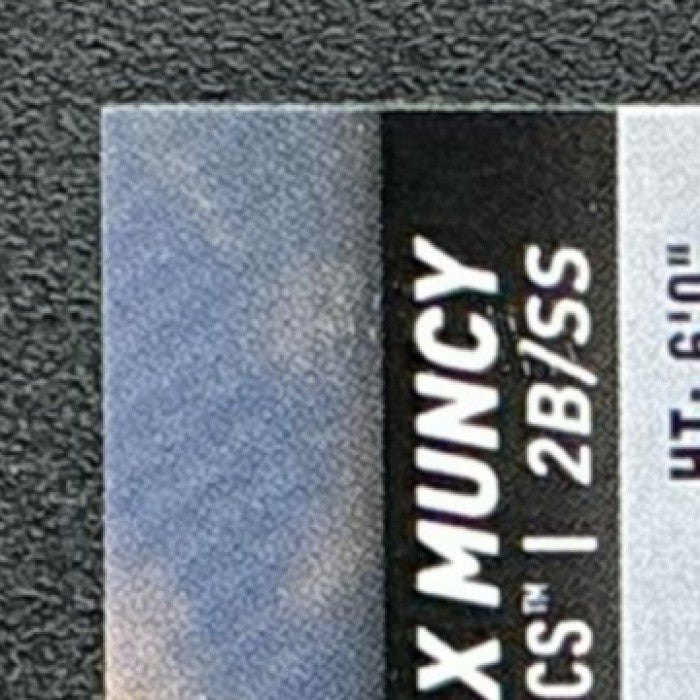MAX MUNCY 2025 TOPPS STADIUM CLUB #28 RC ATHLETICS