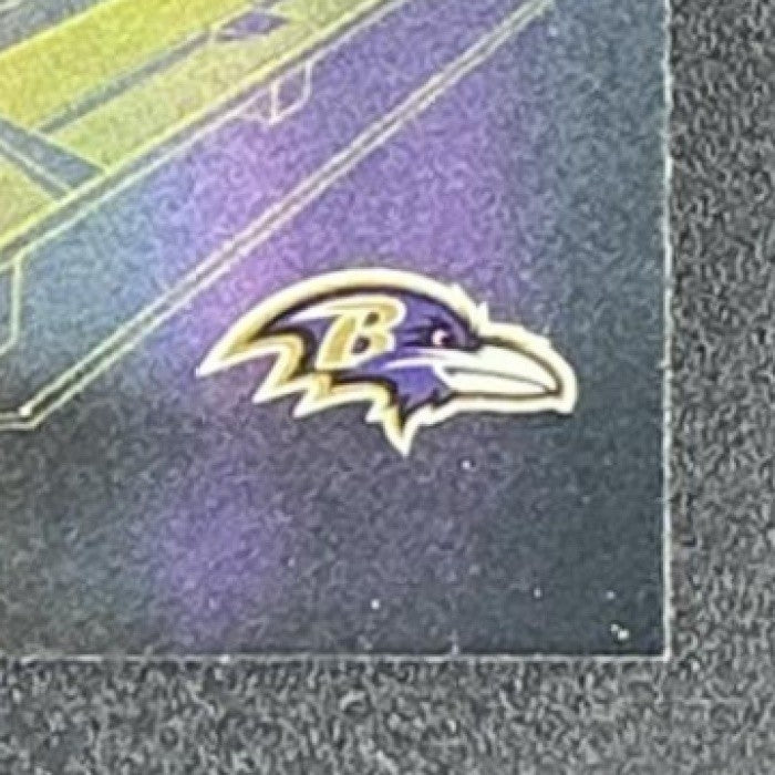 DERRICK HENRY 2025 TOPPS CHROME #ACT-4 ALL TEAM YELLOW REFRACTOR 150/275 RAVENS
