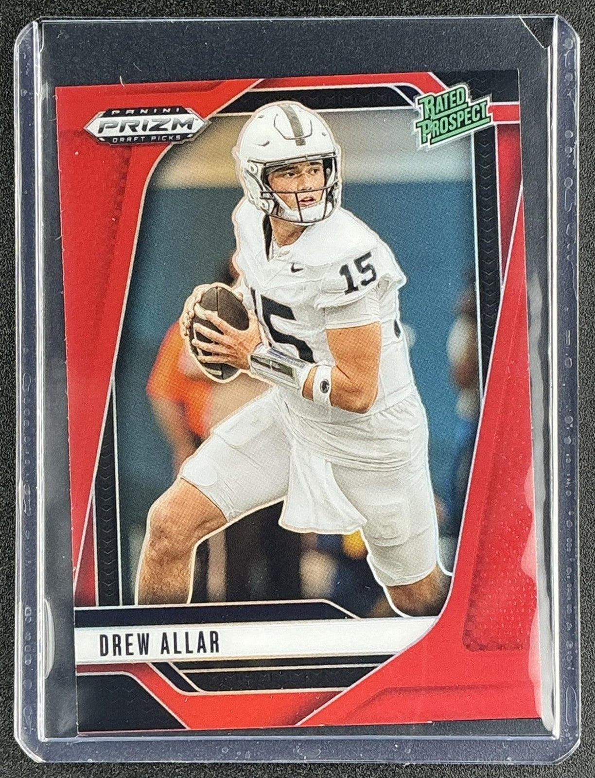 DREW ALLAR 2025 PANINI PRIZM DRAFT PICKS #103 RED 346/399 RC NITTANY LIONS