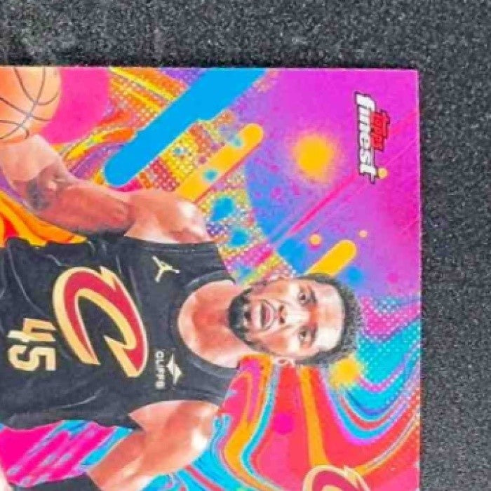 DONOVAN MITCHELL 2025-26 TOPPS FINEST #53 COMMON OIL SPILL REFRACTOR CAVALIERS
