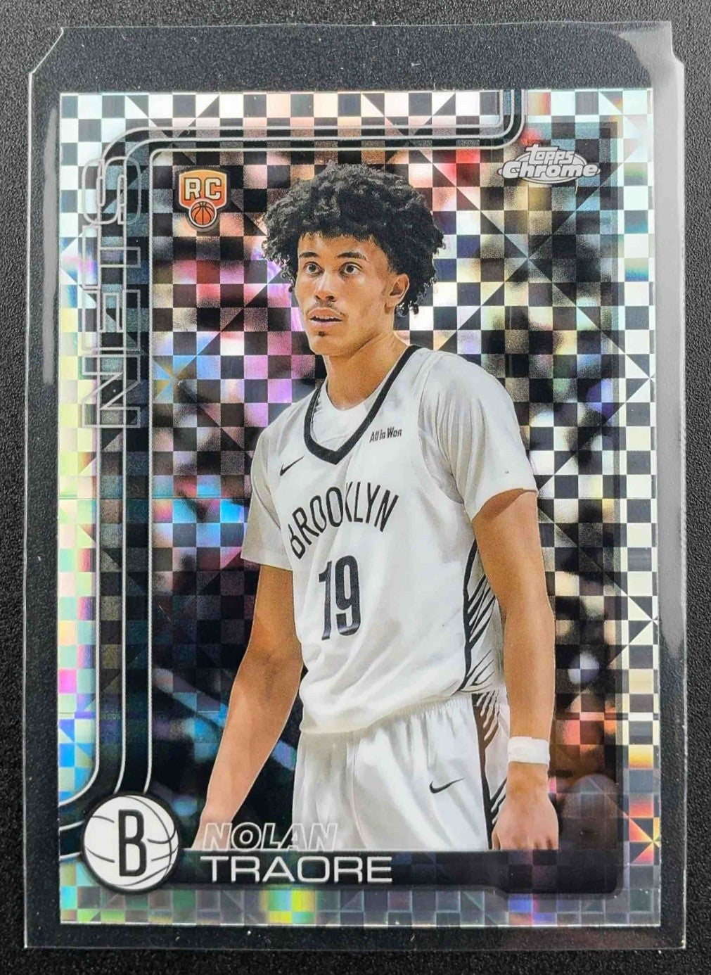 NOLAN TRAORE 2025-26 TOPPS CHROME #269 X-FRACTOR RC NETS