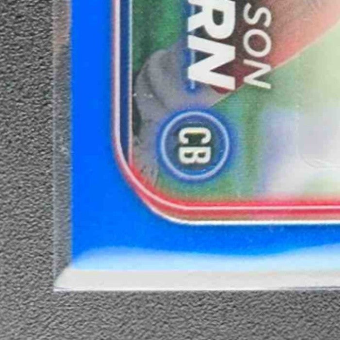JASON SEHORN 2024 TOPPS CHROME AUTO BLUE REFRACTOR COLOR MATCH /150 GIANTS