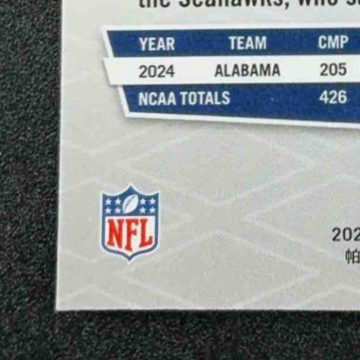 JALEN MILROE 2025 PANINI PHOENIX #151 FIRE BURST 128/350 RC SEAHAWKS