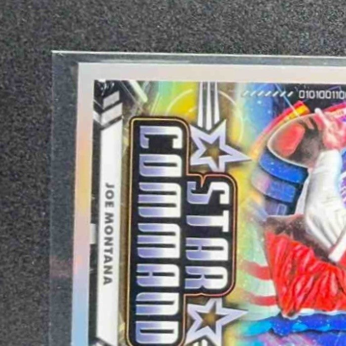 JOE MONTANA 2024 TOPPS COSMIC CHROME #SC-22 STAR COMMAND 49ERS
