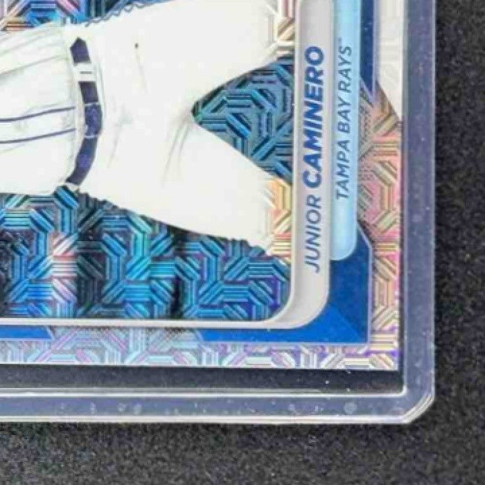 JUNIOR CAMINERO 2024 BOWMAN MEGA BOX #20 MOJO REFRACTOR RAYS