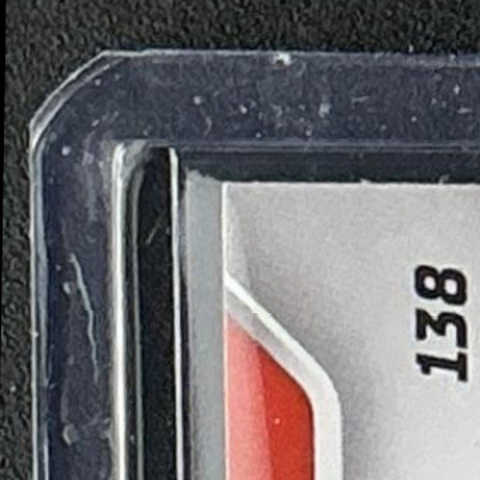 CARSON BECK 2025 BOWMAN CHROME UNIVERSITY SAPPHIRE #138 PROSPECT HURRICANES