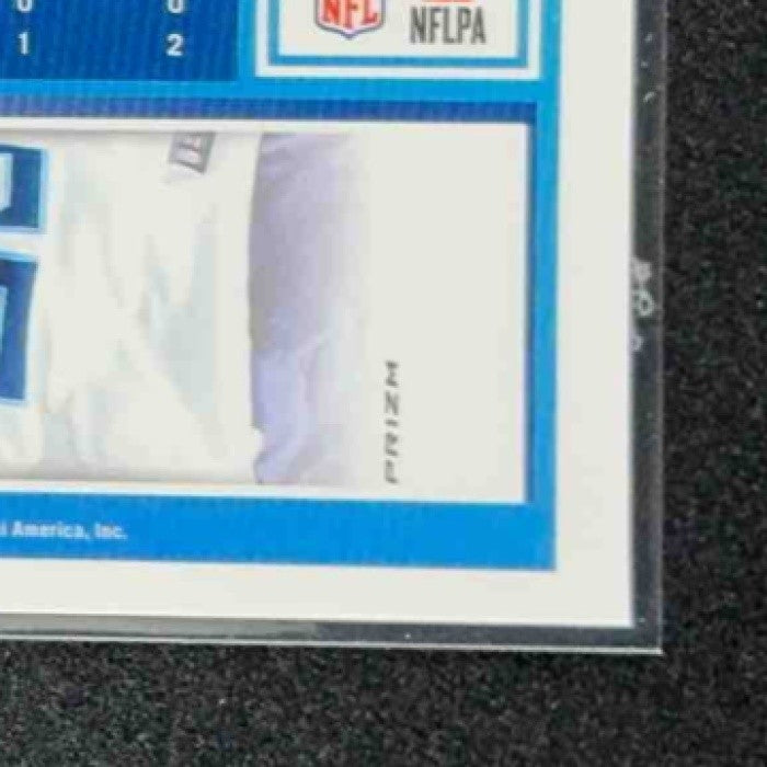 2025 Panini Donruss Optic Oluwafemi Oladejo #280 Rated Rookie Blue Hyper Prizm