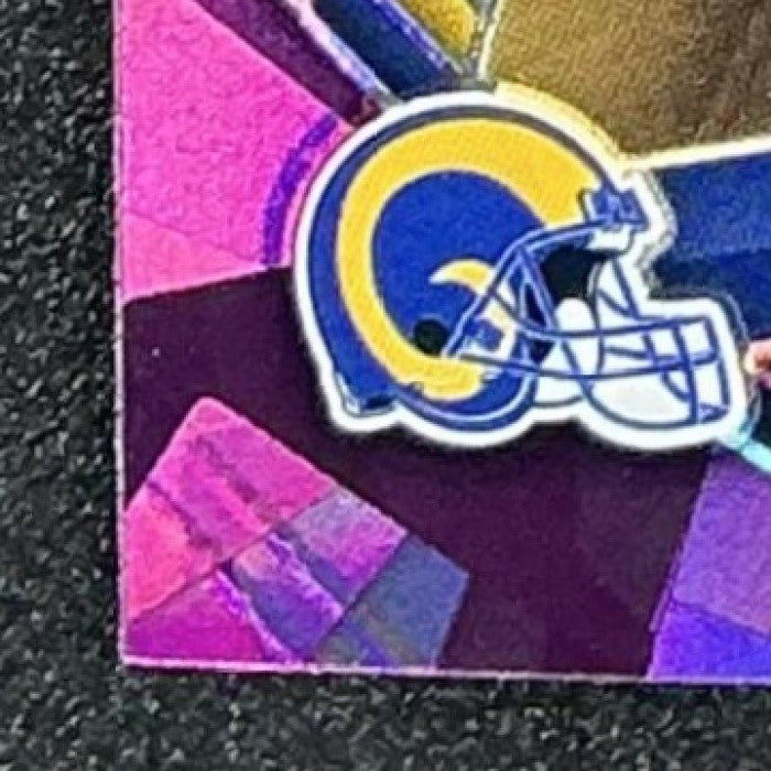 ERIC DICKERSON 2025 PANINI PRIZM BLACK #77 PURPLE ICE 44/149 RAMS