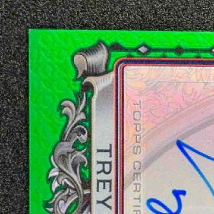 TREY MURPHY 2025 TOPPS CHROME III #SS-TM GREEN REFRACTOR /99 AUTO