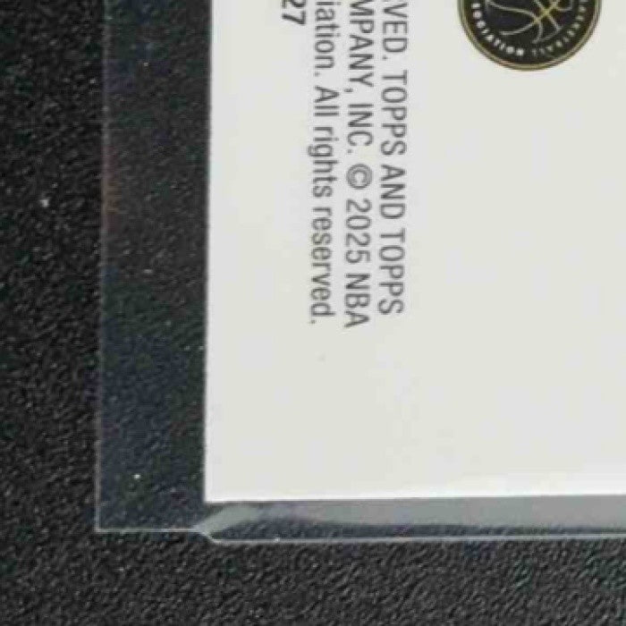 EGOR DEMIN 2025-26 TOPPS CHROME #258 RAYWAVE REFRACTOR RC NETS