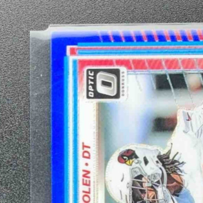 2025 Panini Donruss Optic Walter Nolen #276 Rated Rookie Blue Hyper Prizm