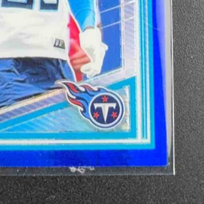2025 Panini Donruss Optic Oluwafemi Oladejo #280 Rated Rookie Blue Hyper Prizm