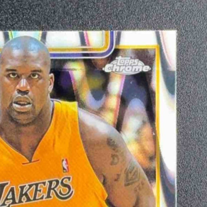 SHAQUILLE O'NEAL 2025-26 TOPPS CHROME #242 RAYWAVE REFRACTOR LAKERS