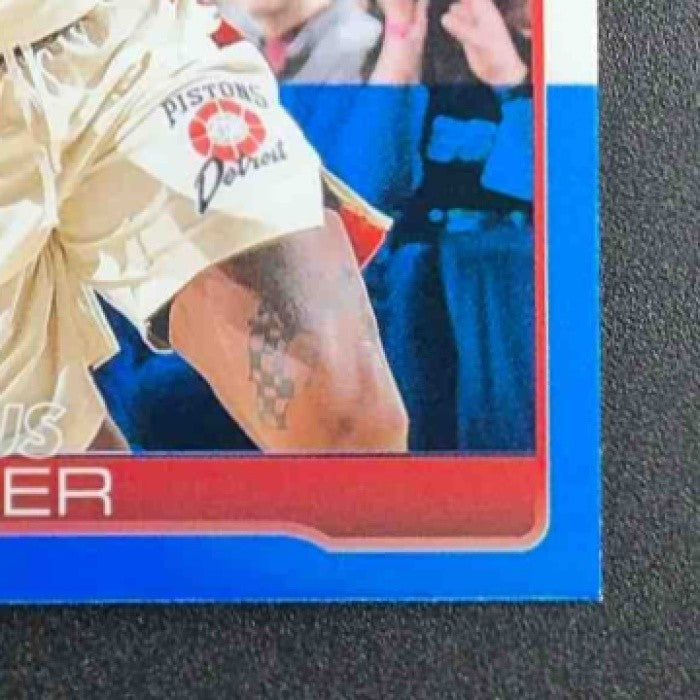 MARCUS SASSER 2025-26 TOPPS CHROME #35 RED, WHITE & BLUE REFRACTOR PISTONS