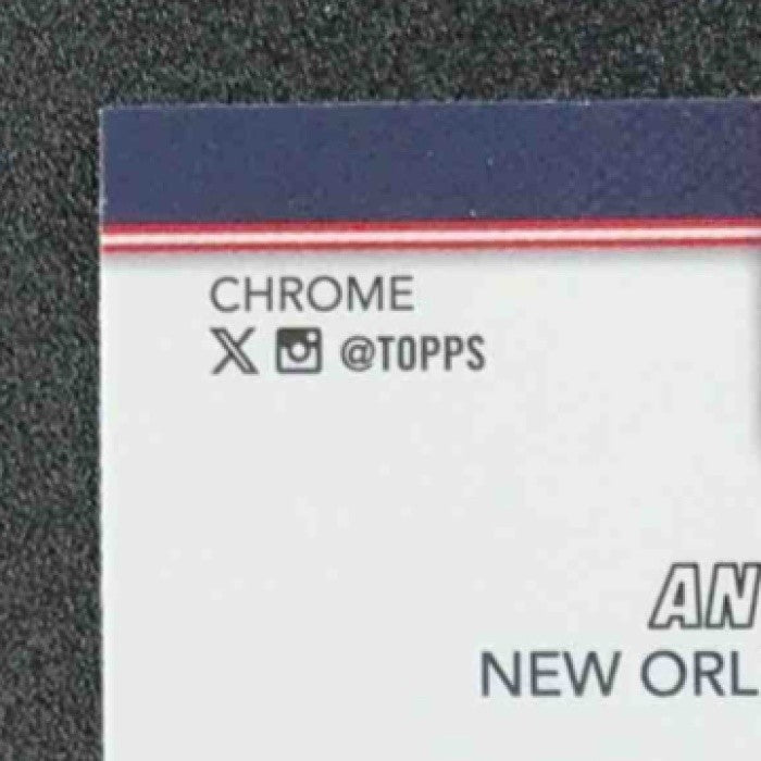 ANTONIO REEVES 2025-26 TOPPS CHROME #108 RED, WHITE & BLUE REFRACTOR PELICANS