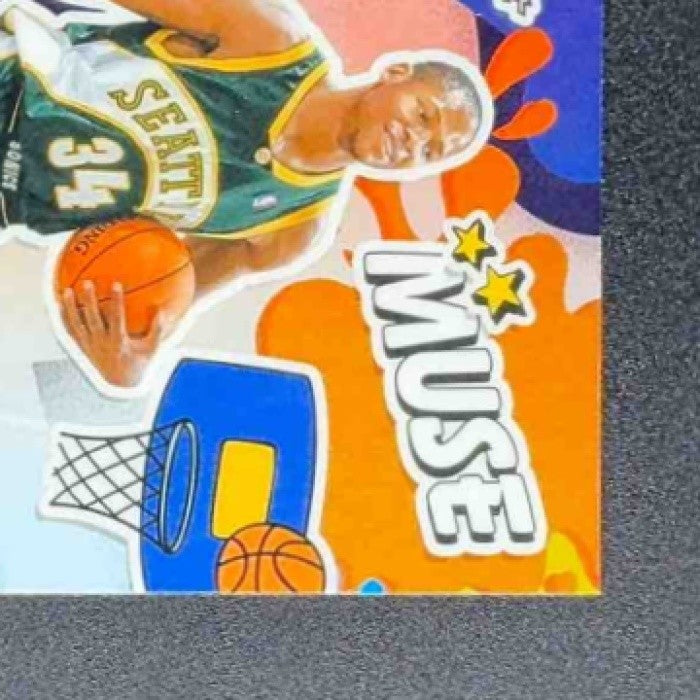 RAY ALLEN 2025-26 TOPPS FINEST #M-11 MUSE REFRACTOR SUPERSONICS