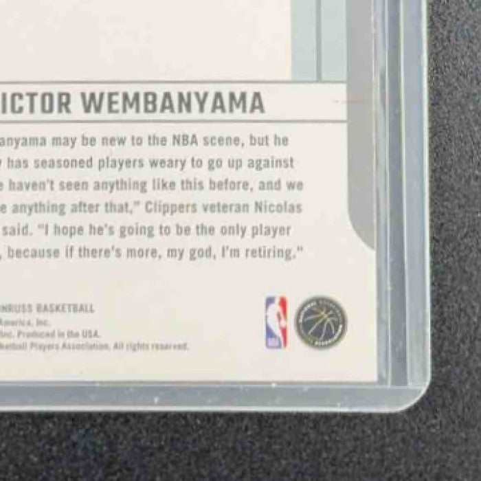 VICTOR WEMBANYAMA 2023-24 PANINI DONRUSS #29 FRANCHISE FEATURES RC SPURS