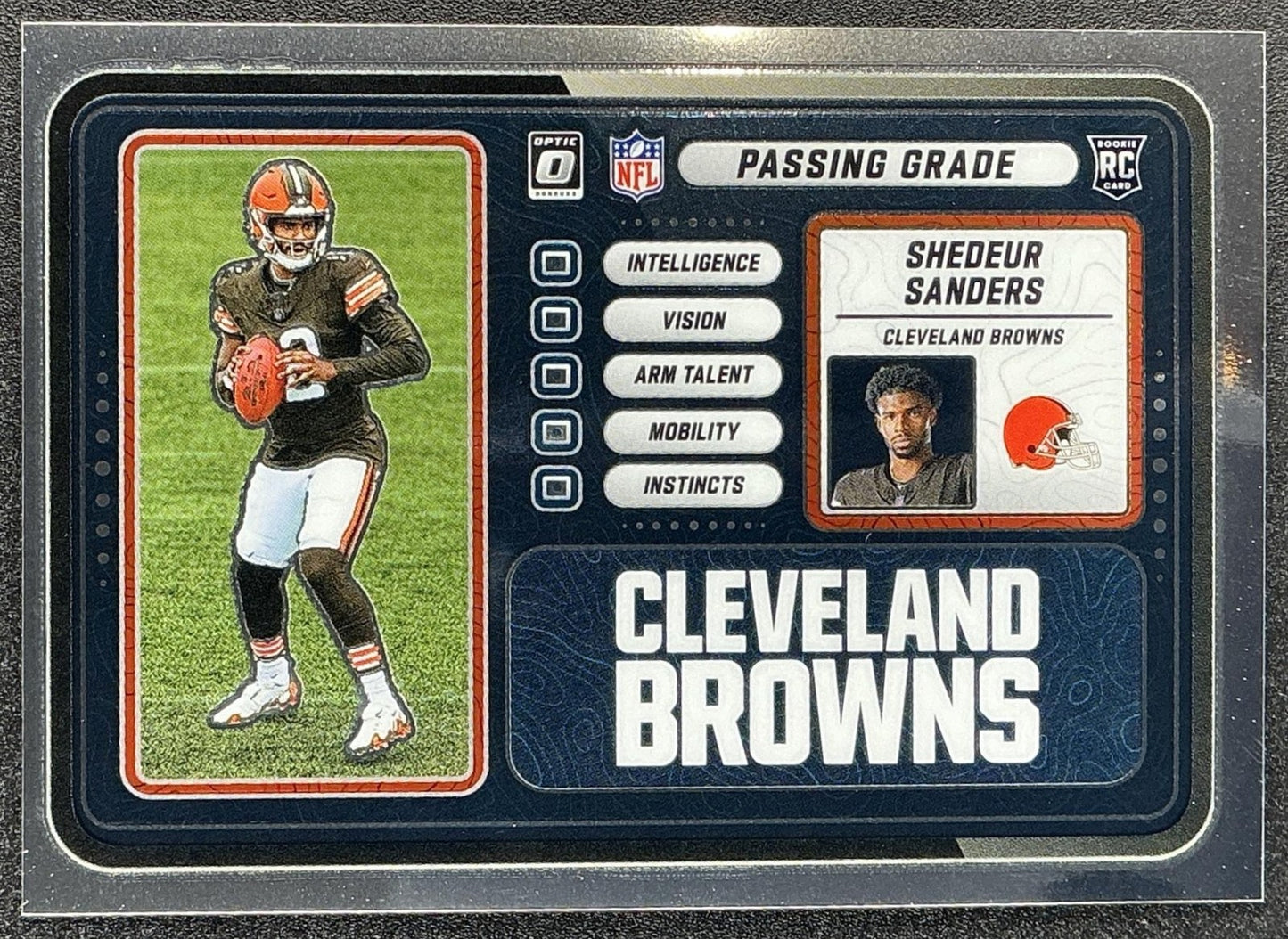 SHEDEUR SANDERS 2025 PANINI DONRUSS OPTIC #3 2015 RETRO RC BROWNS