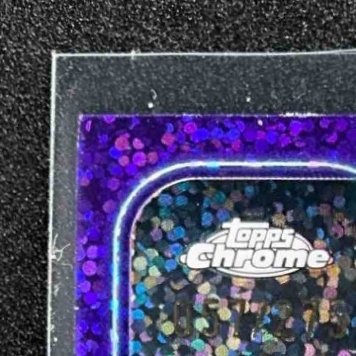 TALIESE FUAGA 2024 TOPPS CHROME #296 PURPLE SPECKLE REFRACTOR 0/275 RC SAINTS