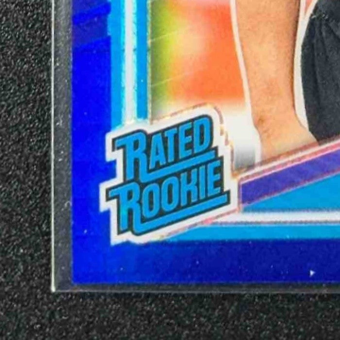 TYLER LOOP 2025 PANINI DONRUSS OPTIC #227 RATED ROOKIE BLUE HYPER PRIZM RAVENS