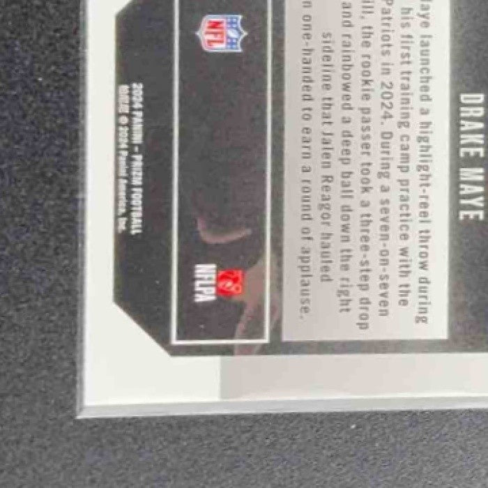 DRAKE MAYE 2024 PANINI PRIZM #4 EMERGENT RC PATRIOTS