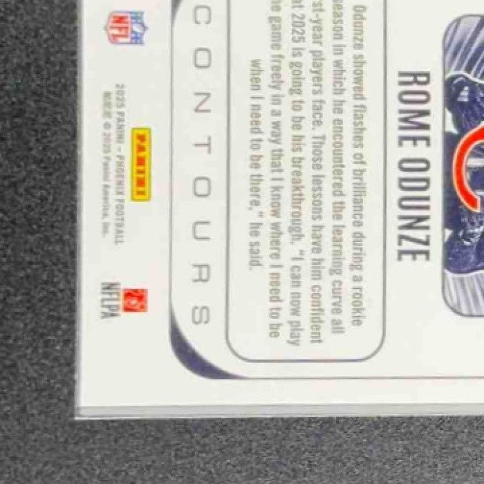 ROME ODUNZE 2025 PANINI PHOENIX #6 CONTOURS BEARS