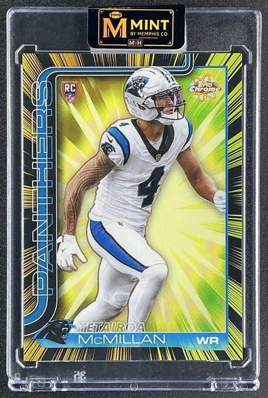 TETAIROA MCMILLAN 2025 TOPPS CHROME #RR-2 RADIATING ROOKIES SP RC PANTHERS