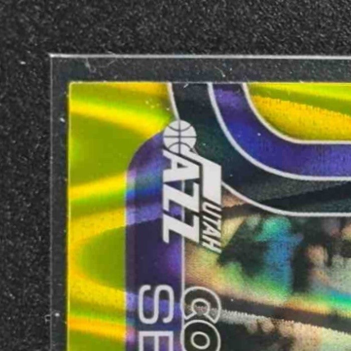 COLLIN SEXTON 2025-26 TOPPS CHROME #210 RAYWAVE YELLOW REFRACTOR 90/275 JAZZ