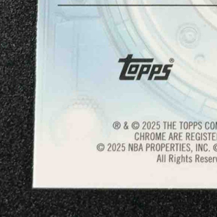 TRE JOHNSON III 2025-26 TOPPS CHROME #SF-26 SLEEK FINISHERS RC WIZARDS