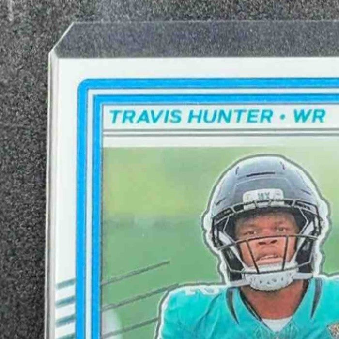 TRAVIS HUNTER 2025 PANINI DONRUSS OPTIC #201 RATED ROOKIE JAGUARS