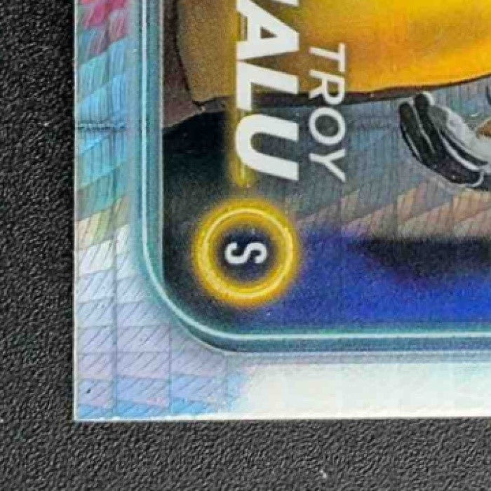 TROY POLAMALU 2024 TOPPS CHROME #162 PRISM REFRACTOR STEELERS