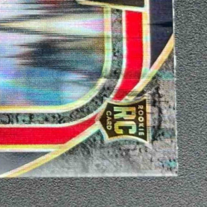 2024 Panini Select Xavier Worthy #119 Premier Black and Orange Prizm Shock RC