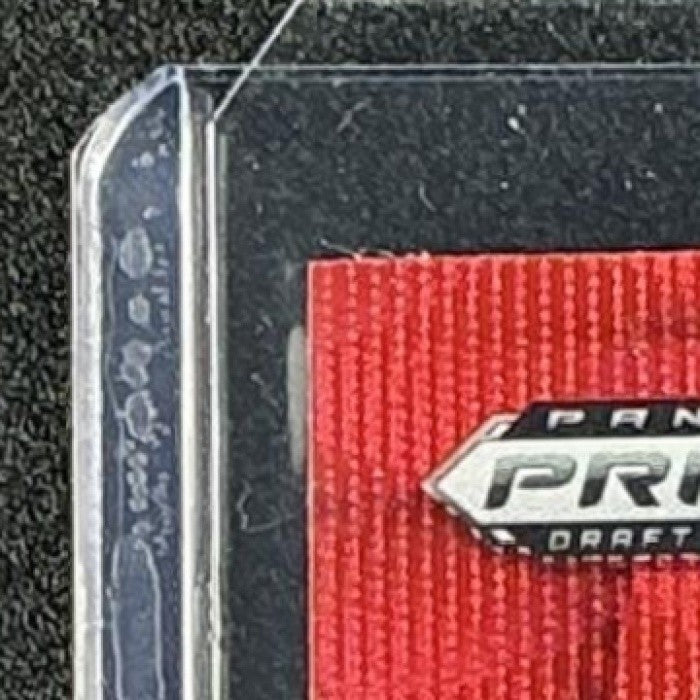 JAYDEN HIGGINS 2025 PANINI PRIZM DRAFT PICKS #40 RUBY WAVE RC CYCLONES