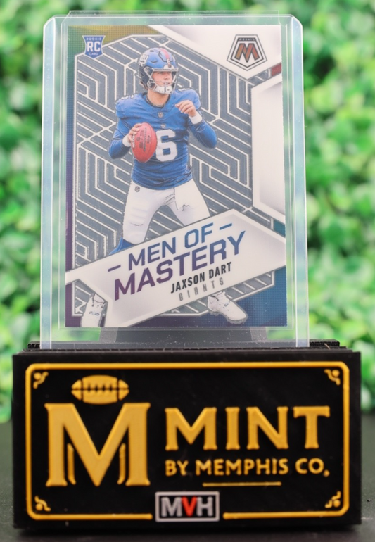 JAXSON DART 2025 MOSAIC #20 RC ROOKIE MEN OF MASTERY NEW YORK GIANTS