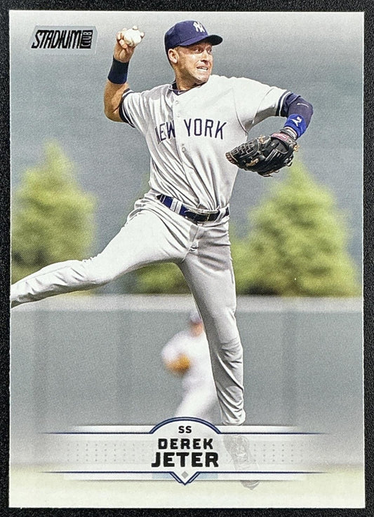 DEREK JETER 2025 TOPPS STADIUM CLUB #172 YANKEES