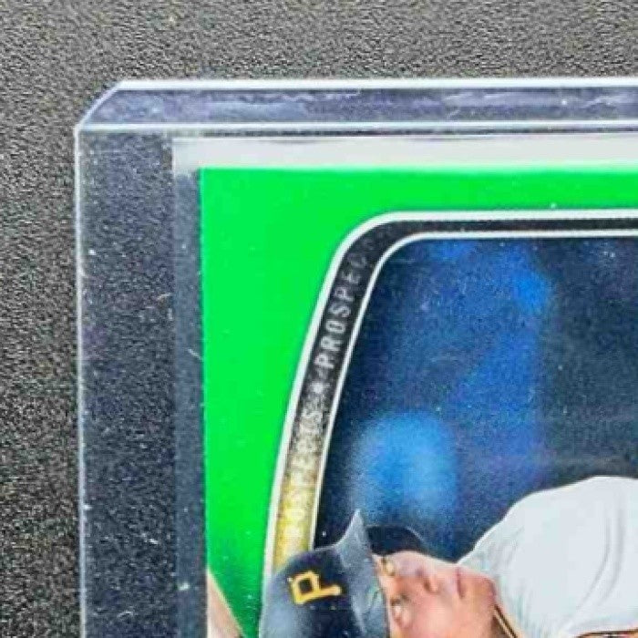 SAMMY STAFURA 2025 BOWMAN DRAFT #BDC-187 CHROME GREEN REFRACTOR 91/99 PIRATES